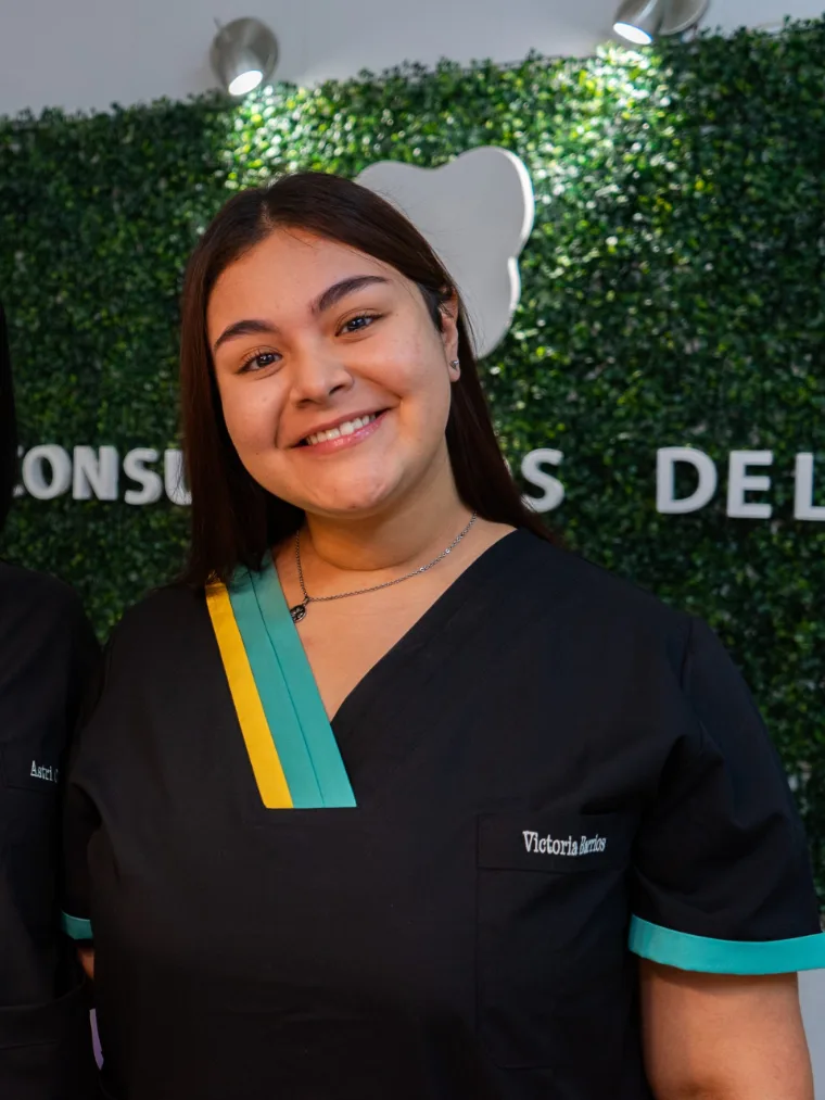 Victoria Barrios, secretaria de Consultorios del Sol en San Lorenzo